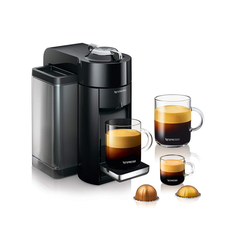 Nespresso Vertuo Evoluo Coffee and Espresso Machine with Aeroccino, Black 