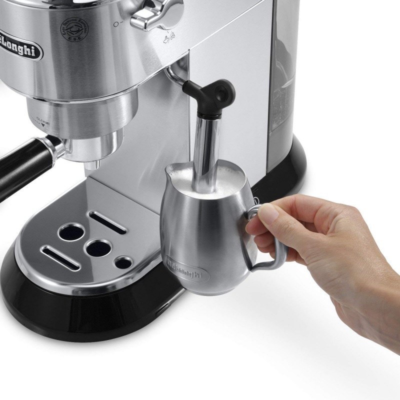 DEDICA 15-Bar Pump Espresso Machine, Stainless Steel 