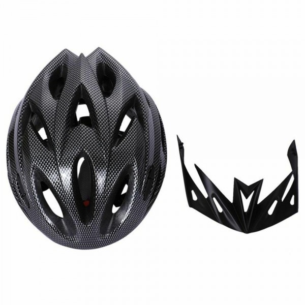 Carbon Bicycle Helmet, Adult Adjustable Unisex Safety Helme