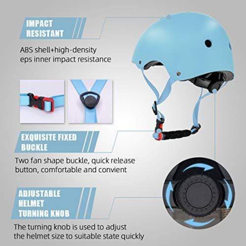 Kids Bike Helmet, Multi-Sport Cycling Helmet for 2-14 Years Old Youth Boys Girls