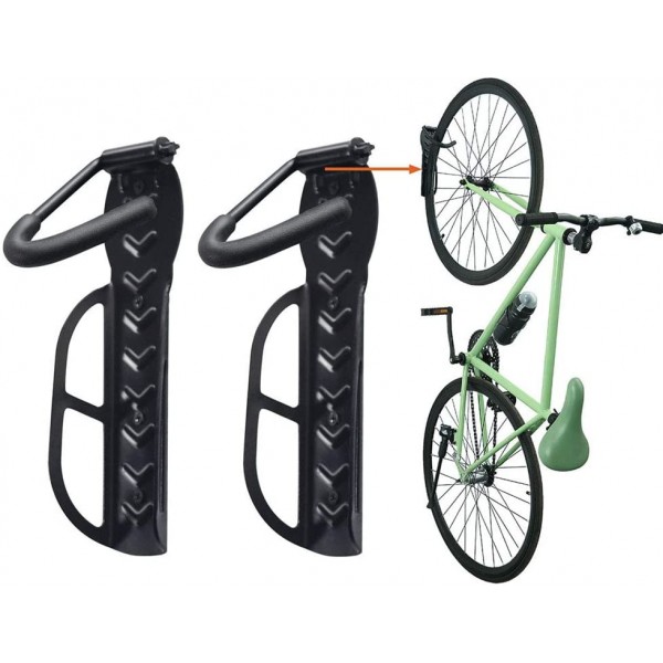 Wall Mount Vertical Bike Storage Rack (2 Pack)