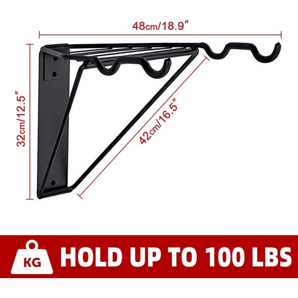 Wall Mount Heavy Duty Bike Storage Rack