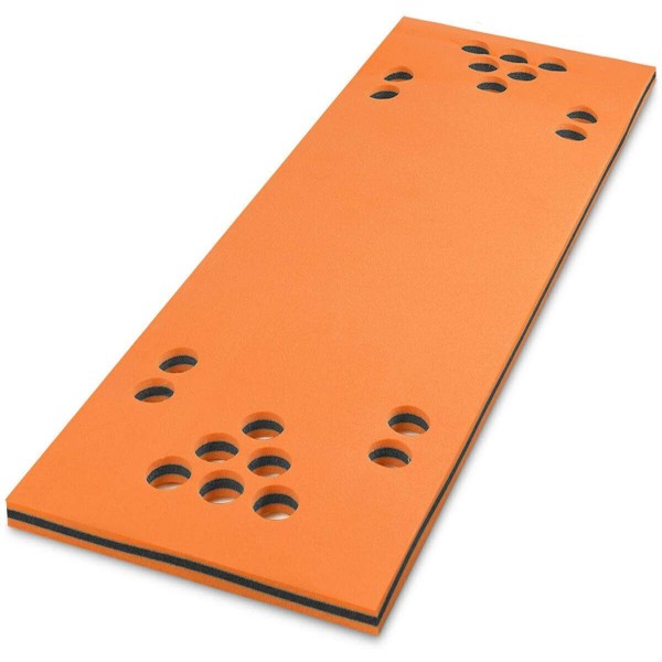 3-Layer Tear-Resistant Foam Water Pad Mat with Cup Holes (5.5'x 23.5'')