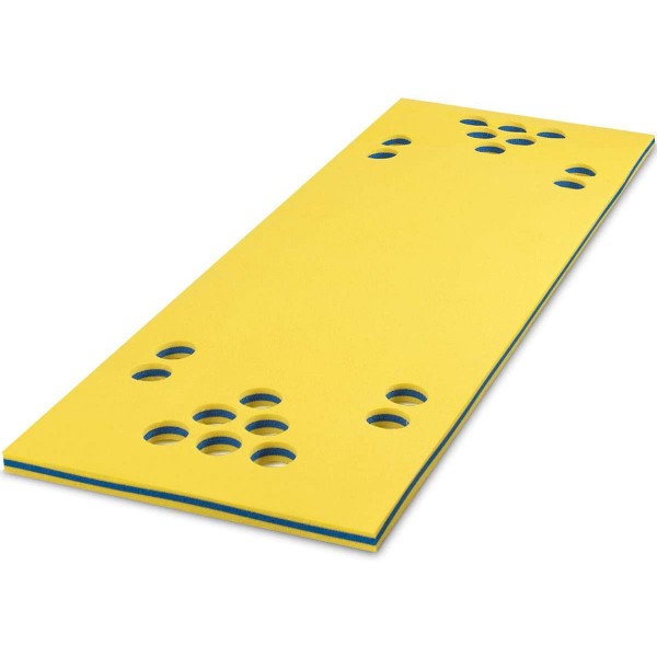 3-Layer Tear-Resistant Foam Water Pad Mat with Cup Holes (5.5'x 23.5'')