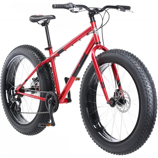 Mens Mountain Bike with Fat Tires(7-Speed, 26-inch Wheels)