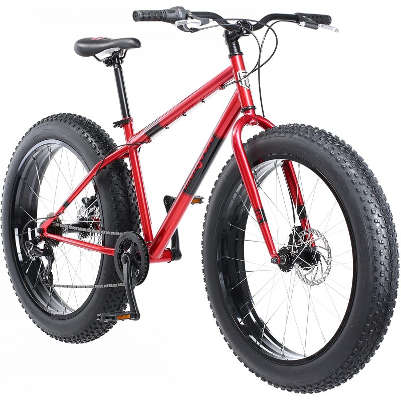 Mens Mountain Bike with Fat Tires(7-Speed, 26-inch Wheels)