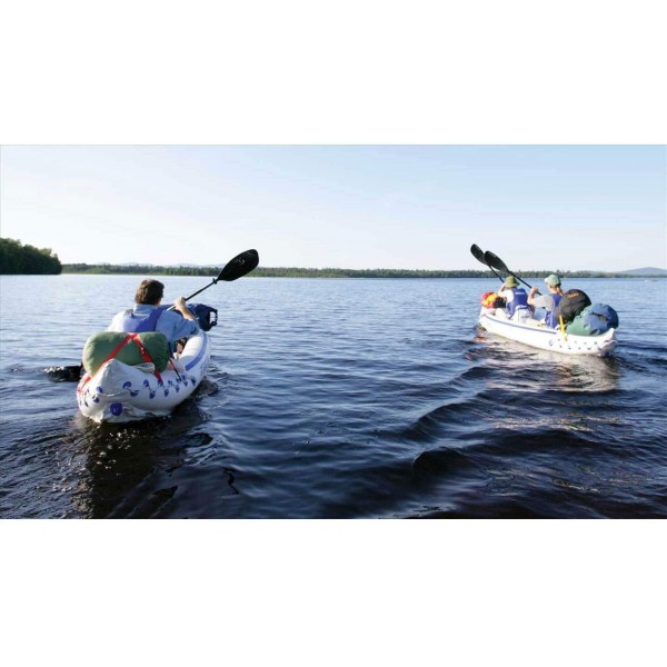 Inflatable Portable Sport Kayak, Canoe Boat with Paddles