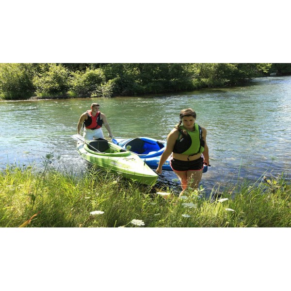 Aruba 10-Foot Sit-in Kayak with adjustable padded seat