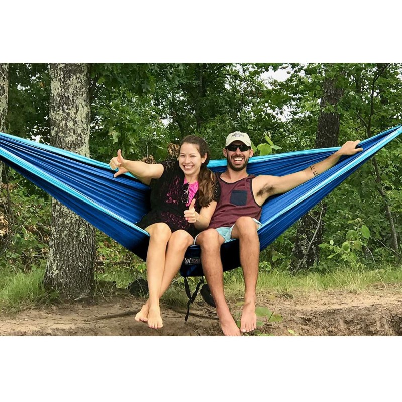 Lightweight Portable Double Camping Hammock (118"x 78")