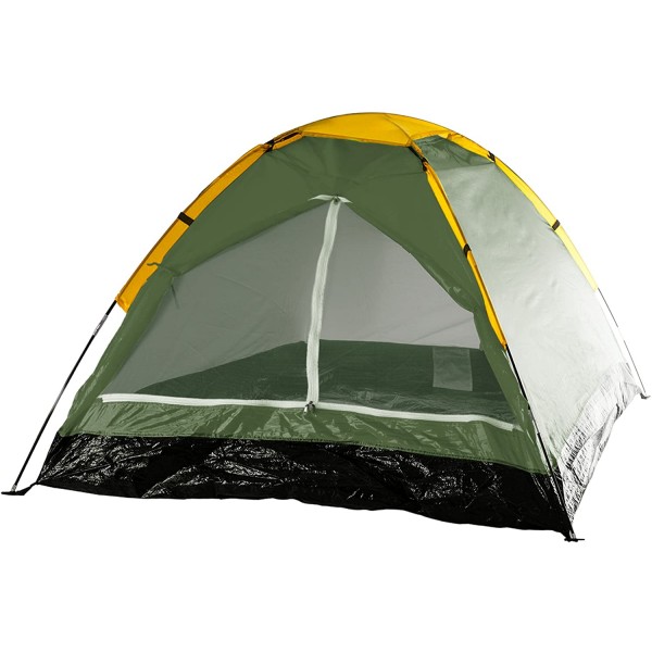 2-Person Dome Tent with Rain Fly and Carry Bag(Green) 