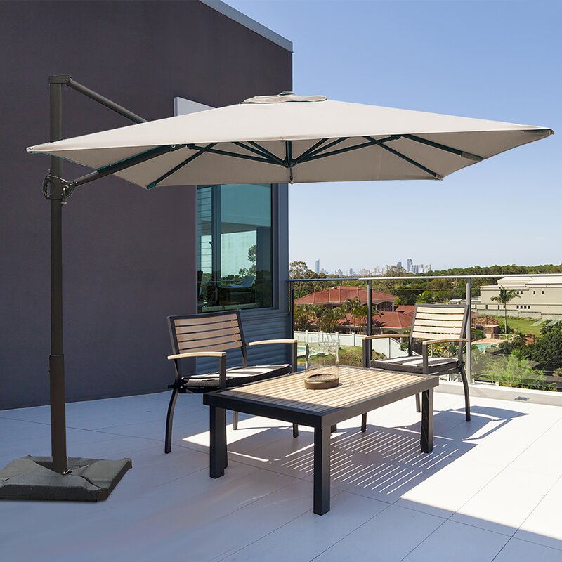 8' x 10' Rectangular Cantilever Umbrella