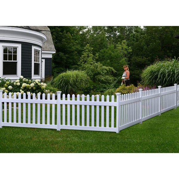 Outdoor Products ZP19002 Fence Newport, 36" H x 72" W, White