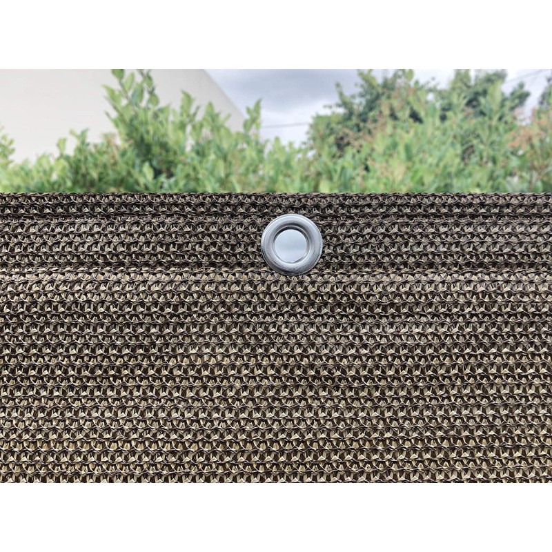 Home Elegant Privacy Screen for Backyard Fence, Pool, Deck, Patio, Balcony, Outdoor Paneling and Outdoor Screening- Include Zip Ties (3 x 16 FT)