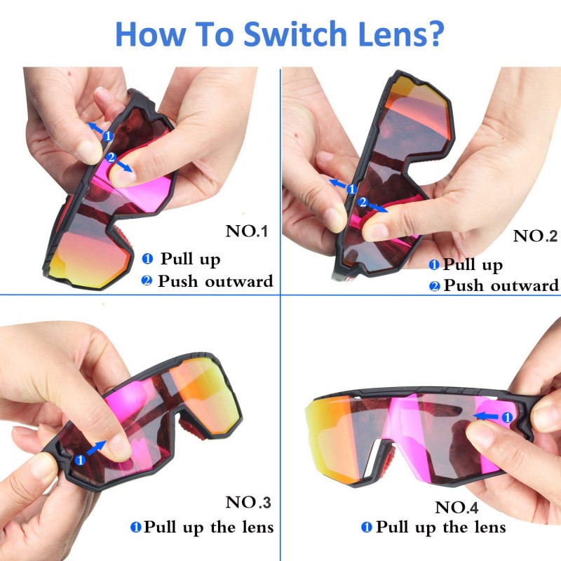 Sports Sunglasses ,Protection Cycling Glasses Polarized UV400