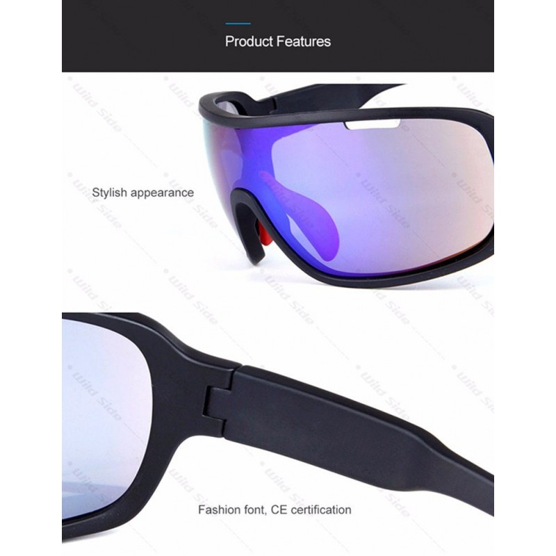 Polarized Sports Sunglasses With 5 Interchangeable Lenes