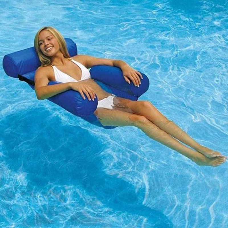 Swimming Floating Bed And Lounge Chair 