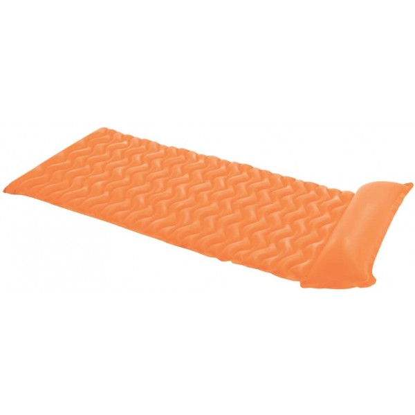 Tote-N-Float Wave Inflatable Air Mat, 90-Inch X 34-Inch, 1-Piece (Color May Vary)