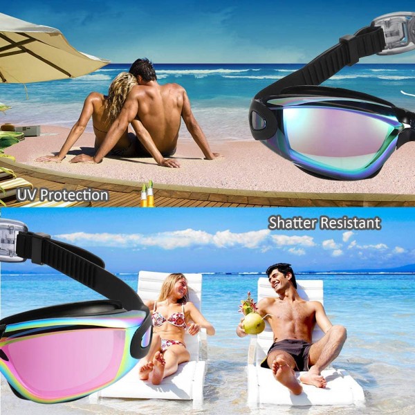 Triathlon Swim Goggles with Free Protection Case