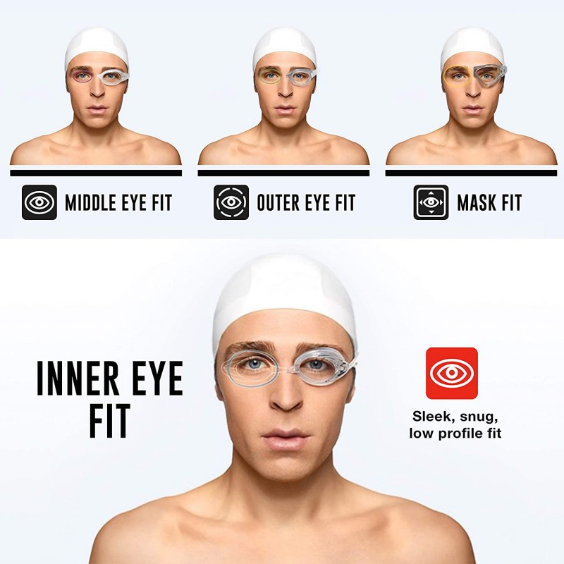 Unisex-Adult Swim Goggles Mirrored Vanquisher 2.0