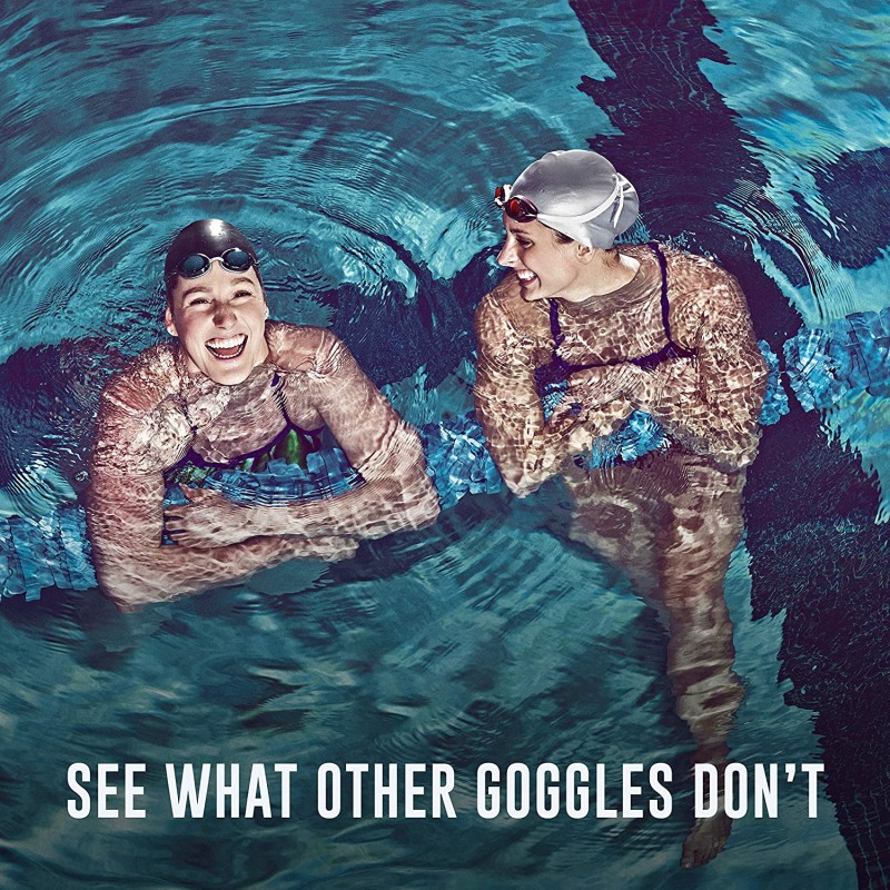 Purple Swim Goggles for Adult